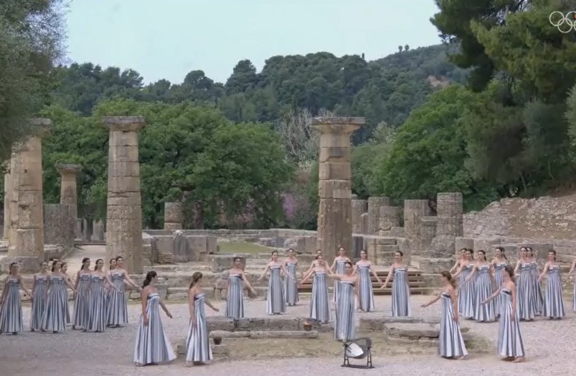 Olympische vlam naar Parijs | De Geobronnen